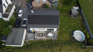 Solarmodule auf dem Dach