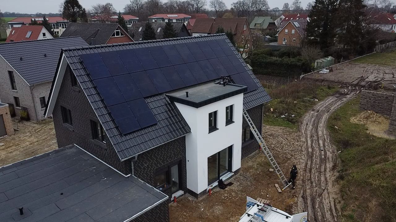 Montage Solaranlage